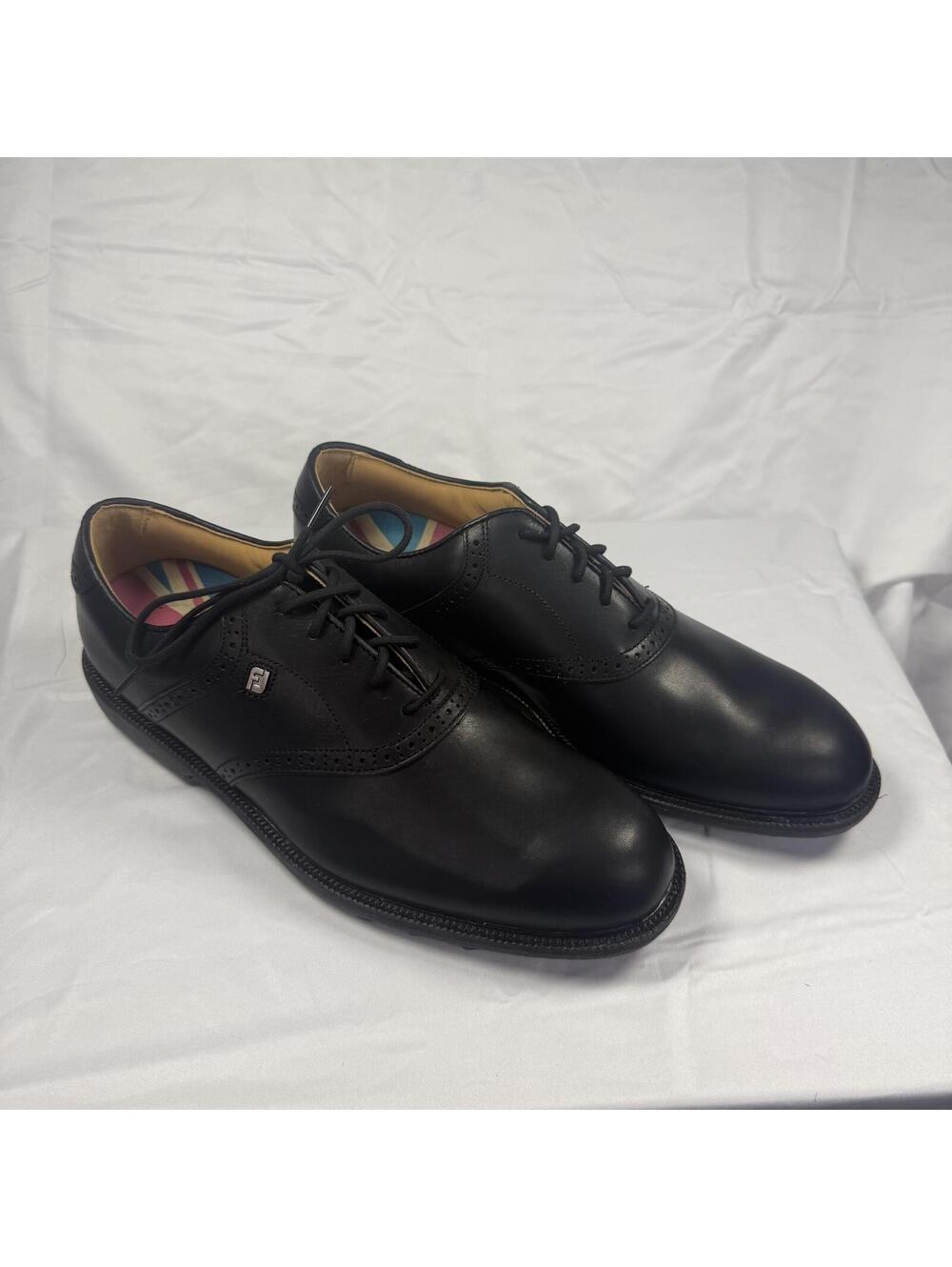 FootJoy Club Professionals 57007 Spikeless Golf Shoes Men's 11.5M Black NEW